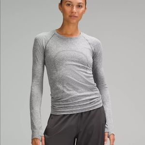 Lululemon long sleeve run swiftly tech